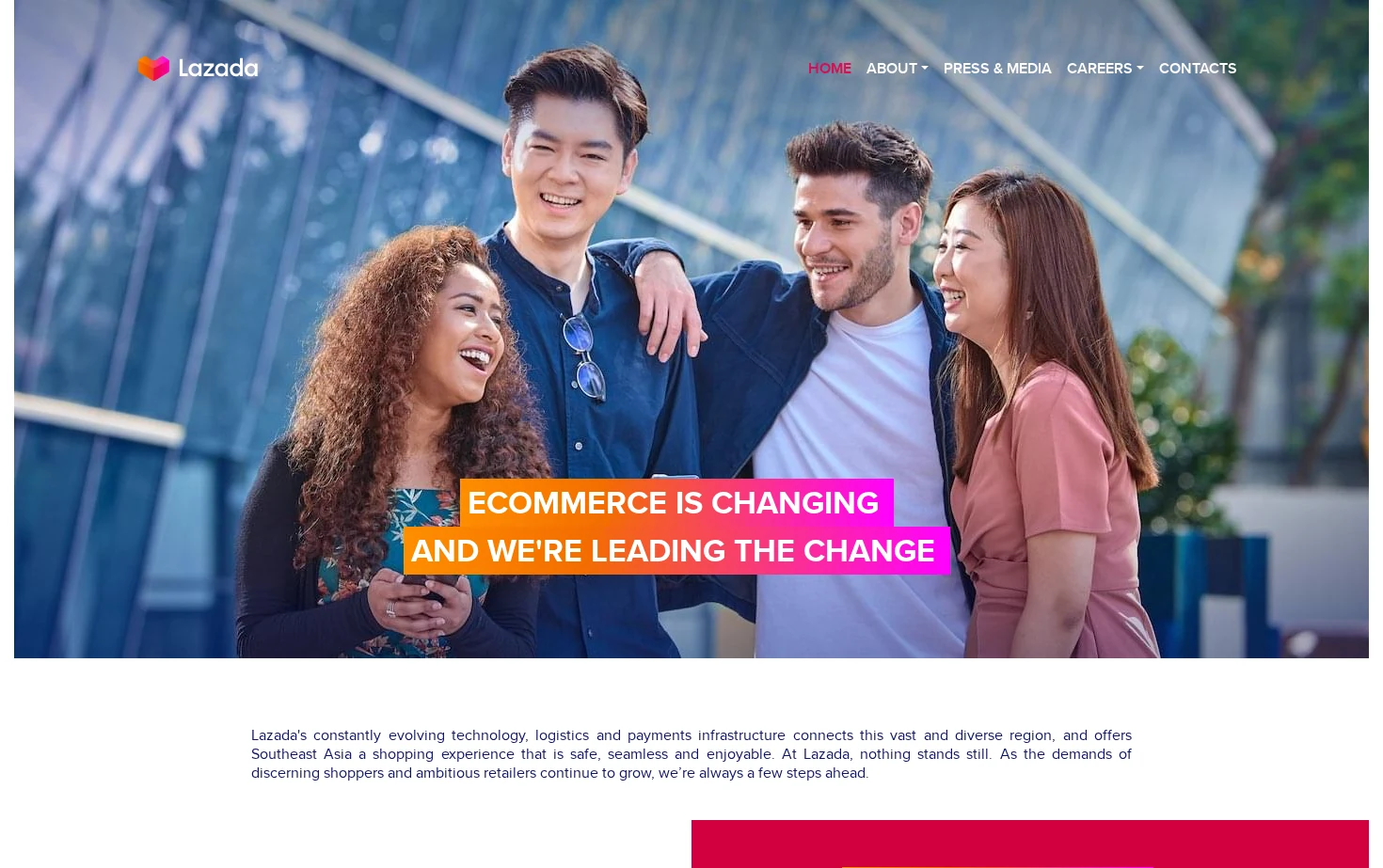 Lazada 页面快照